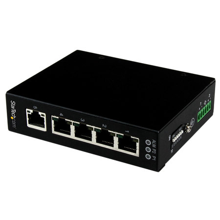 STARTECH.COM 5 Port Rugged IP30-Rated Gigabit Network Switch IES51000